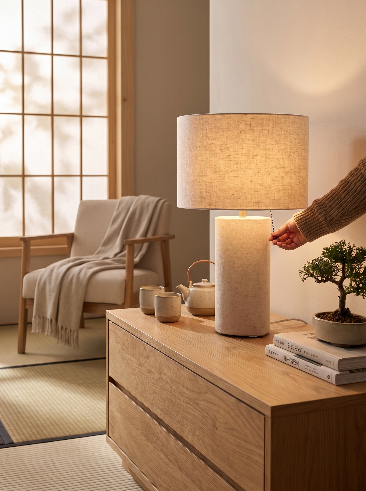 Tomoshibi Table Lamp lifestyle 3