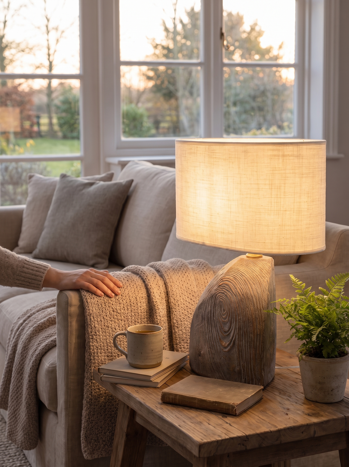Wabi Sabi Table Lamp lifestyle 2