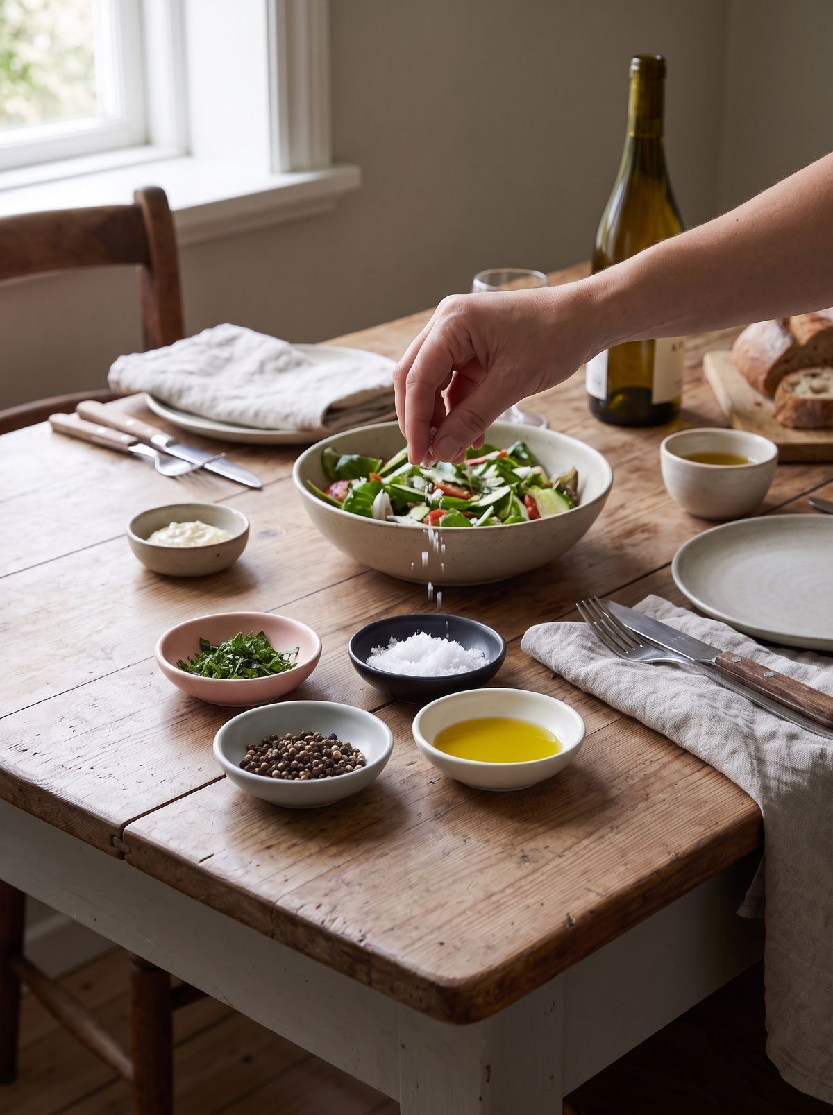 All Day and Night Dishes Stoneware Dip Set lifestyle 1