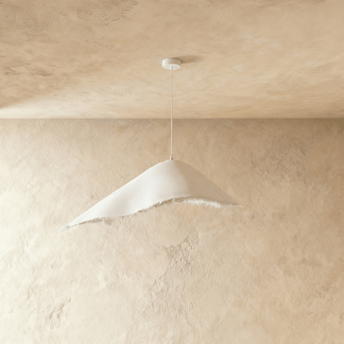Jairo Metal Pendant Light, shade and diffuser detail
