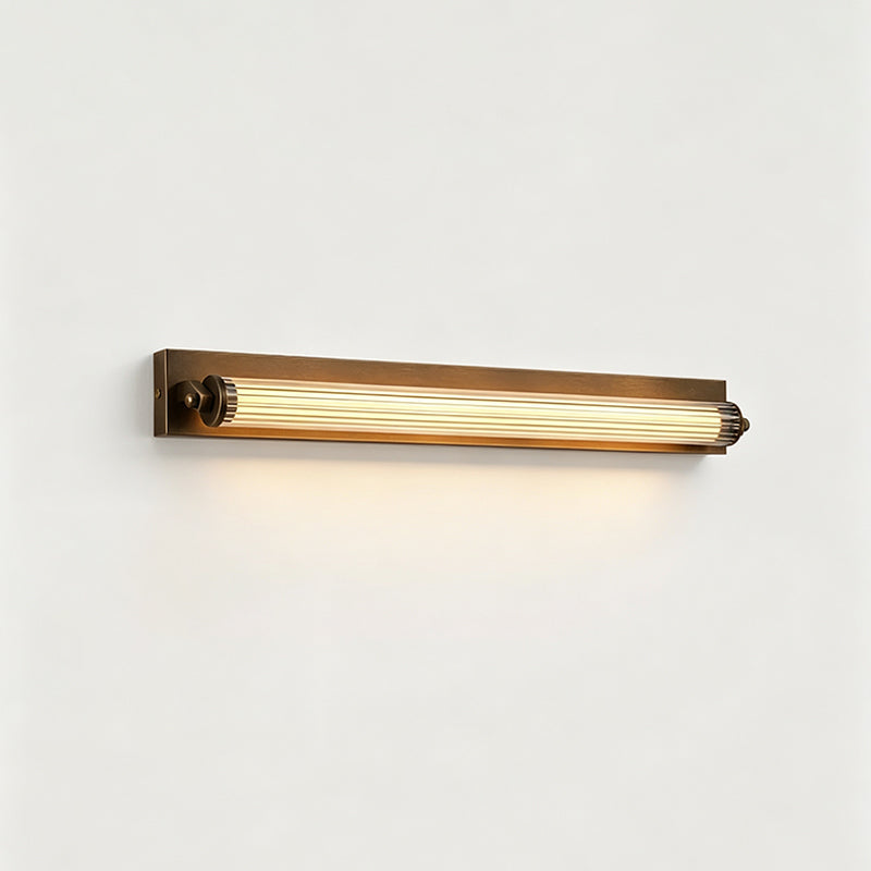 Kerrick Glass Tube Wall Sconce, second full fixture view