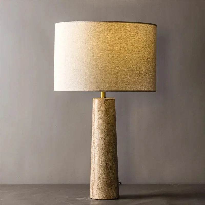 Jeane Cave Stone Table Lamp