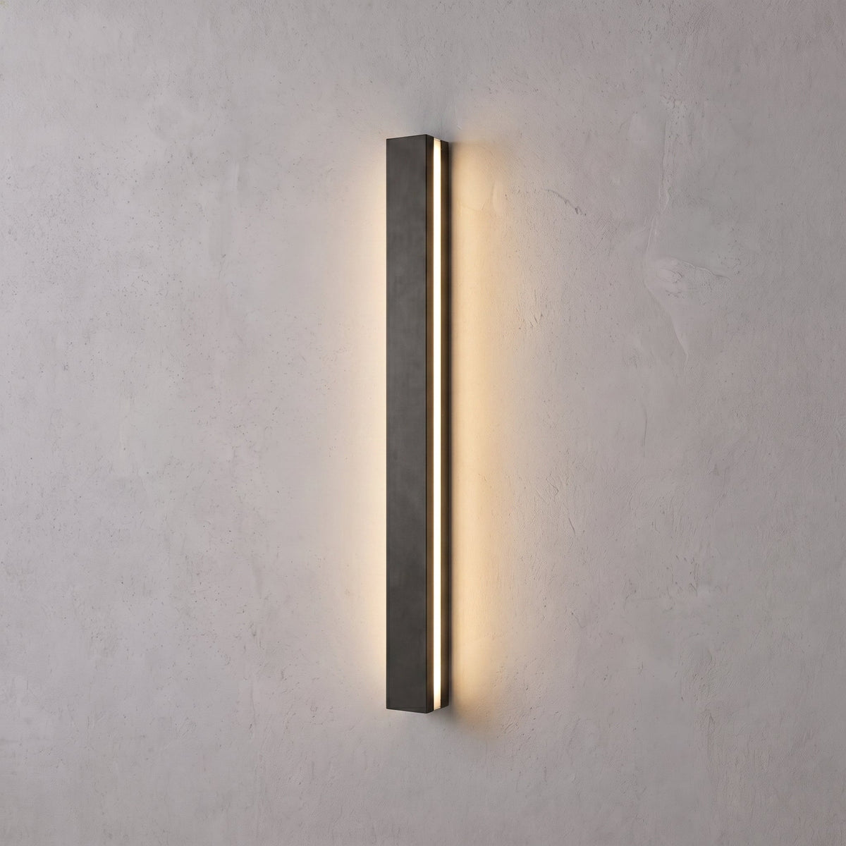 Modern Outdoor Wall Light, side profile