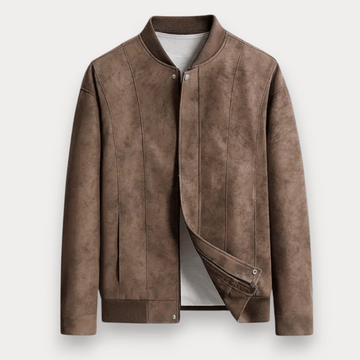 Modero Suede Bomber Jacket