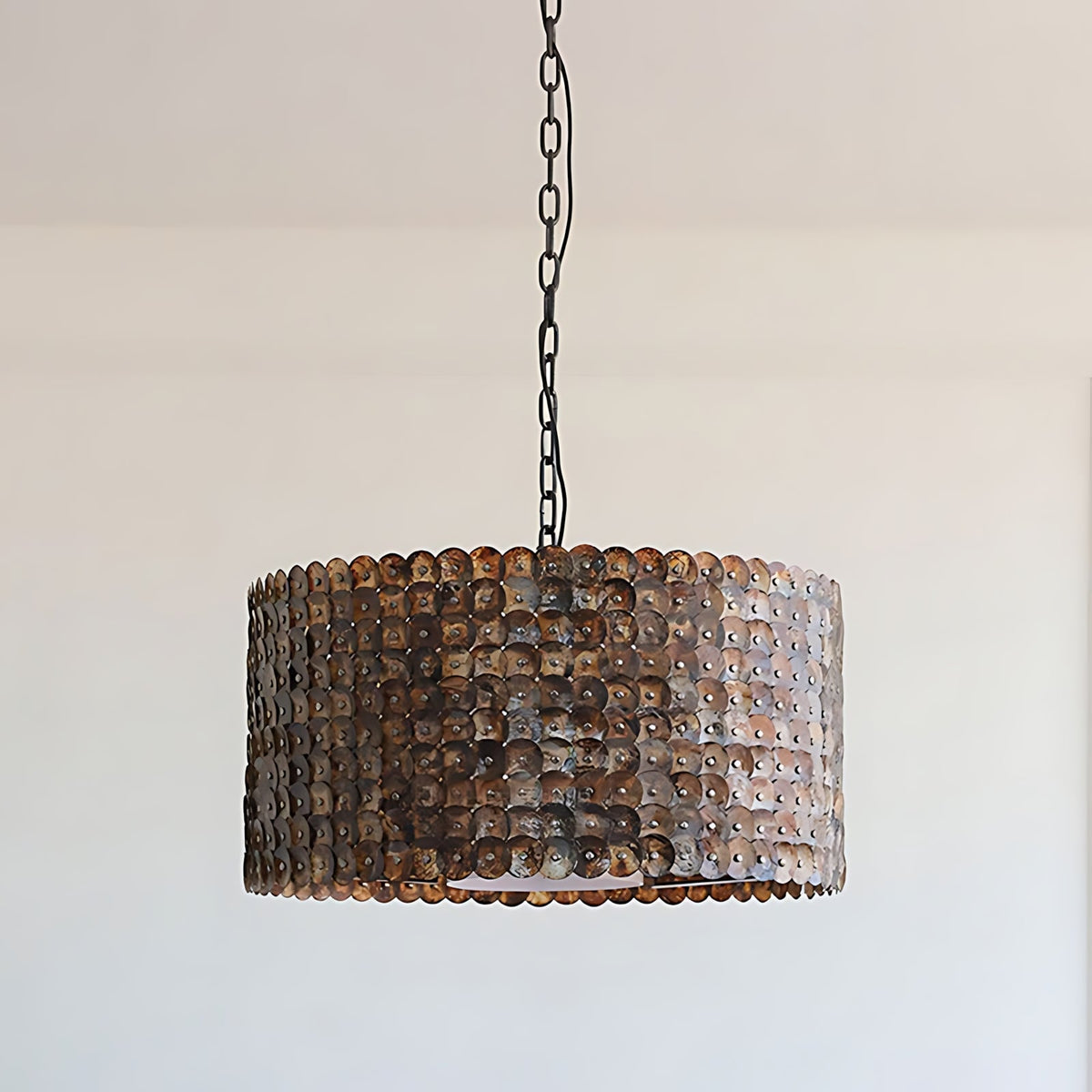 Naerix Shell Pendant Lamp, second side profile