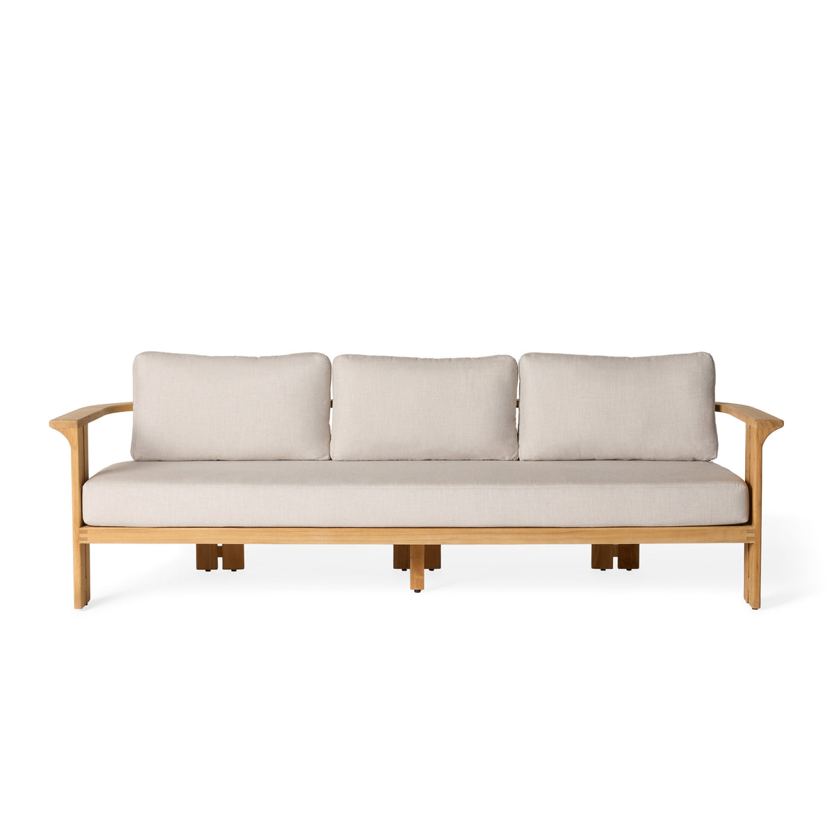 Ojai Teak Sofa, front view