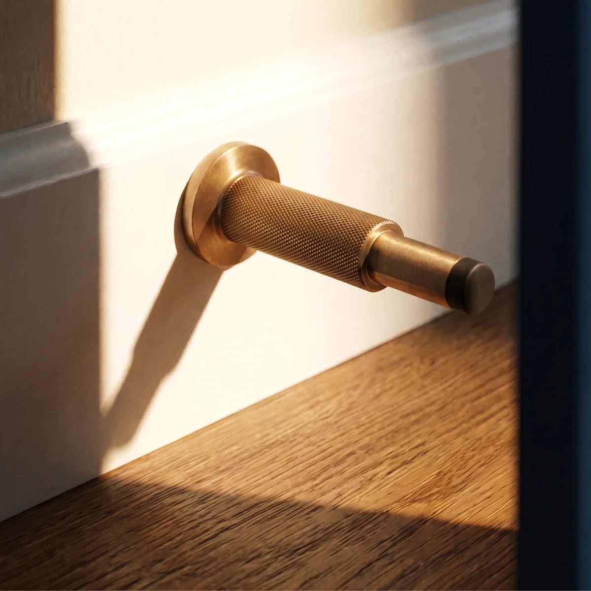 Plint Door Stop - Open Box, side profile
