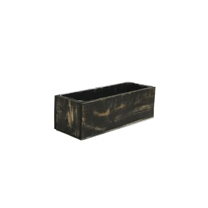 Reclaimed Oak Box Collection, front view
