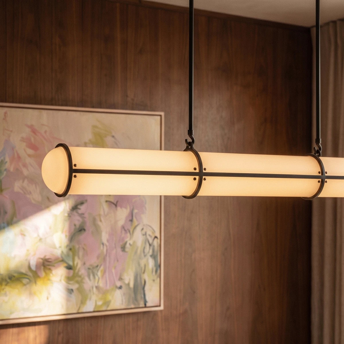 Ridaan Metal Pendant Light, top of the shade in detail