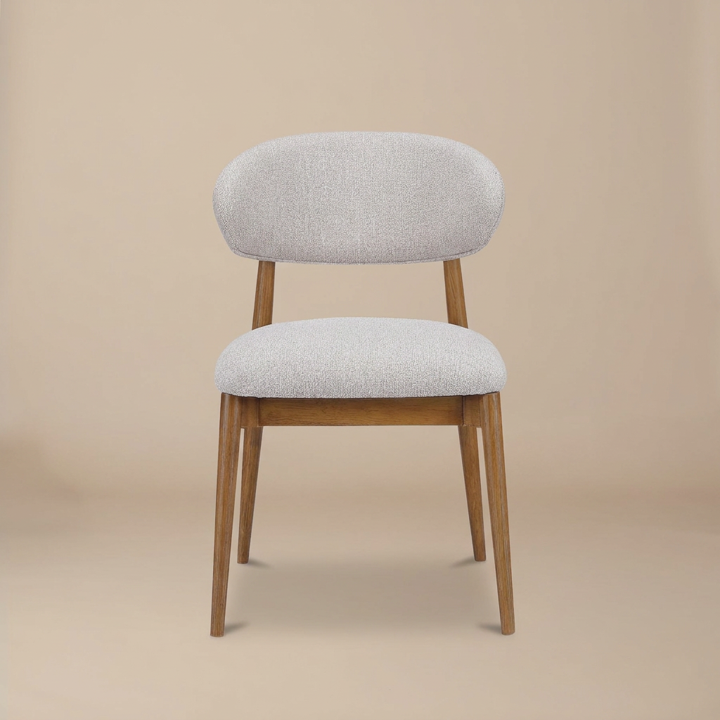 Romy Dining Chair, upholstery texture close up