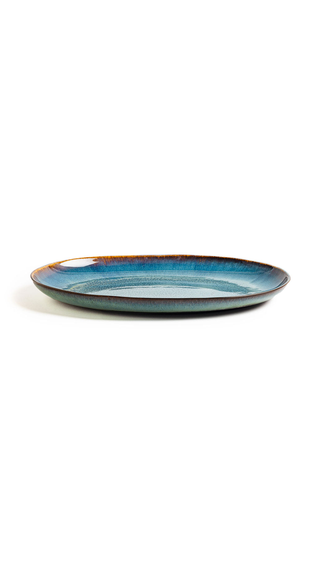 Round Serving Platter, side profile