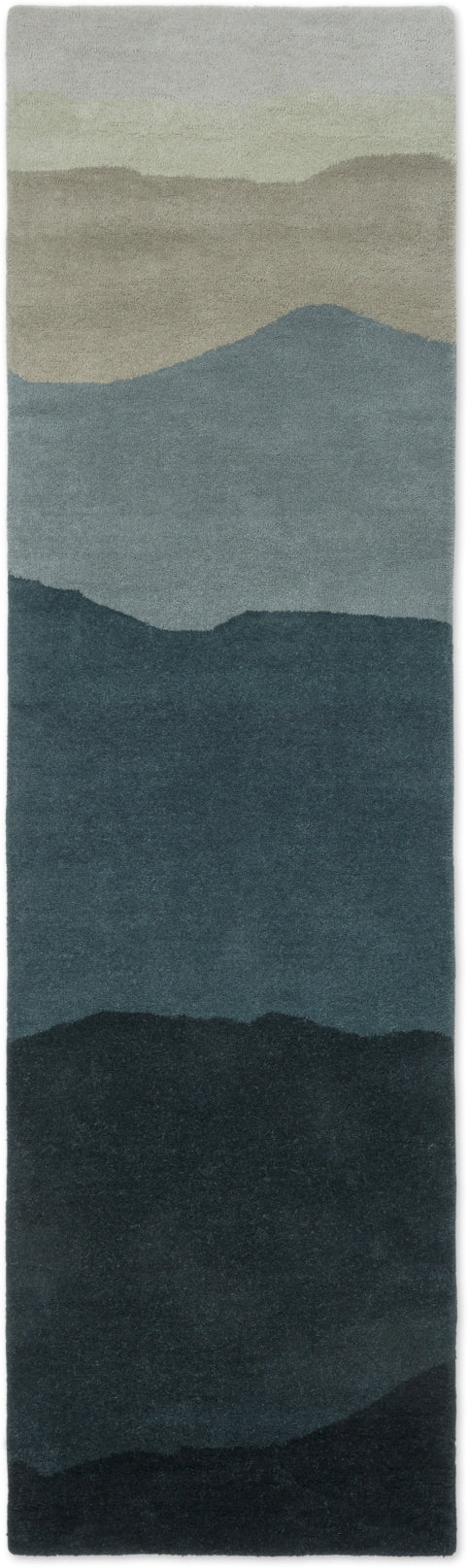 Brink and Campman Sedimetary Sedimentary Midnight Multi Area Rug by Harlequin