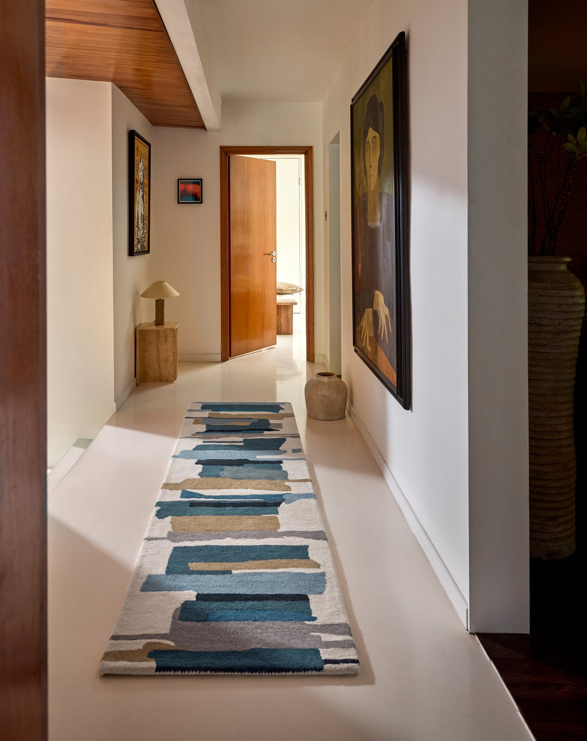 Brink and Campman Zeal Indigo Multi Area Rug by Harlequin