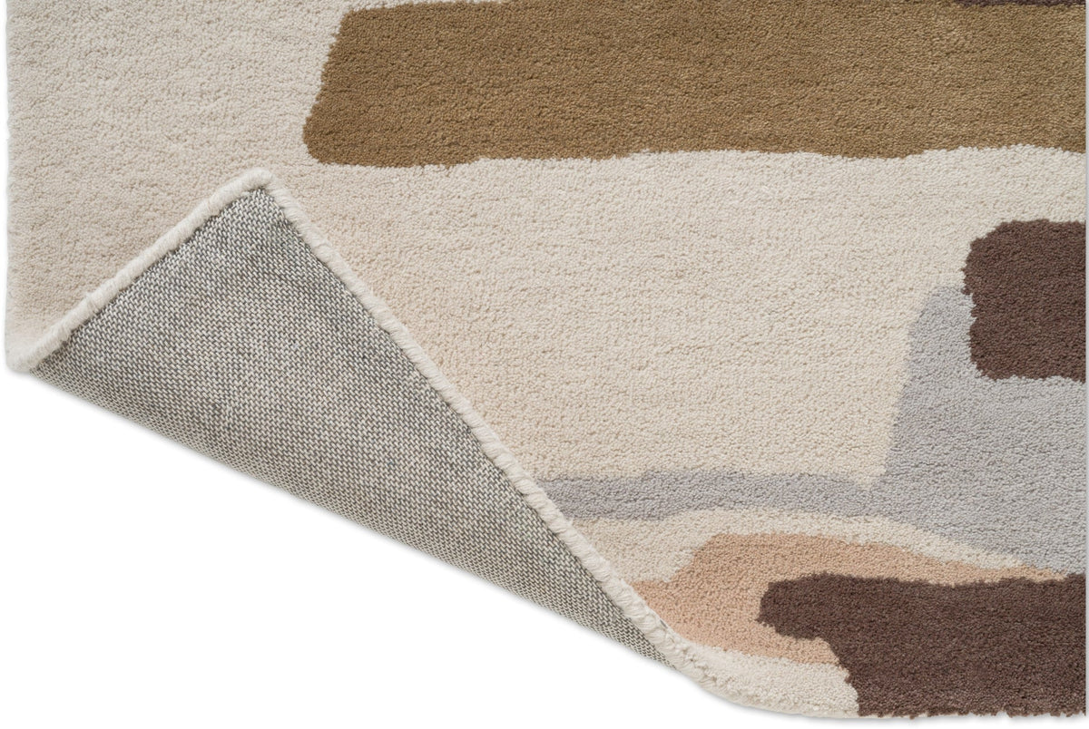 Brink and Campman Zeal Taupe Multi Area Rug by Harlequin