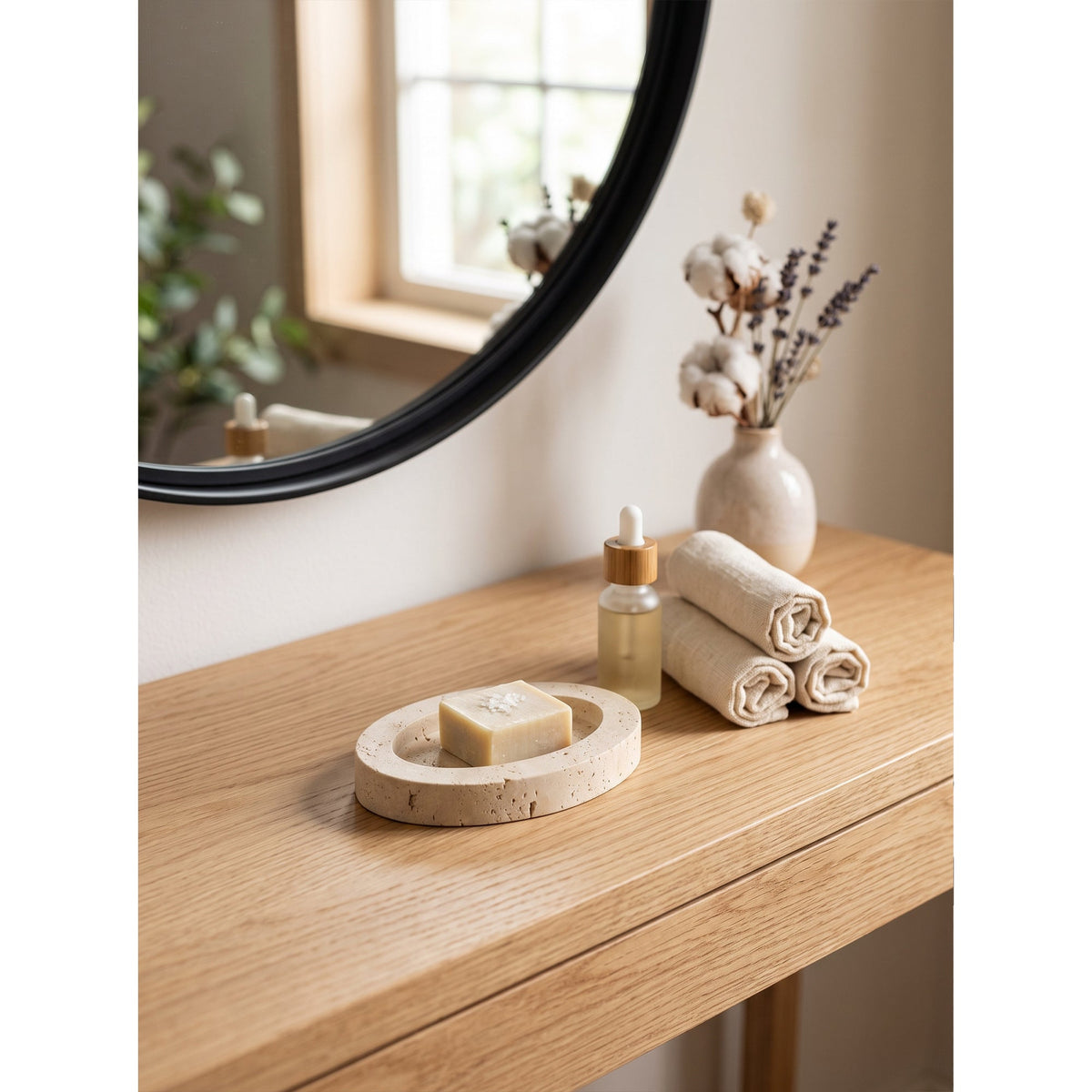 Sedona Canyon Stone Tray, interior view
