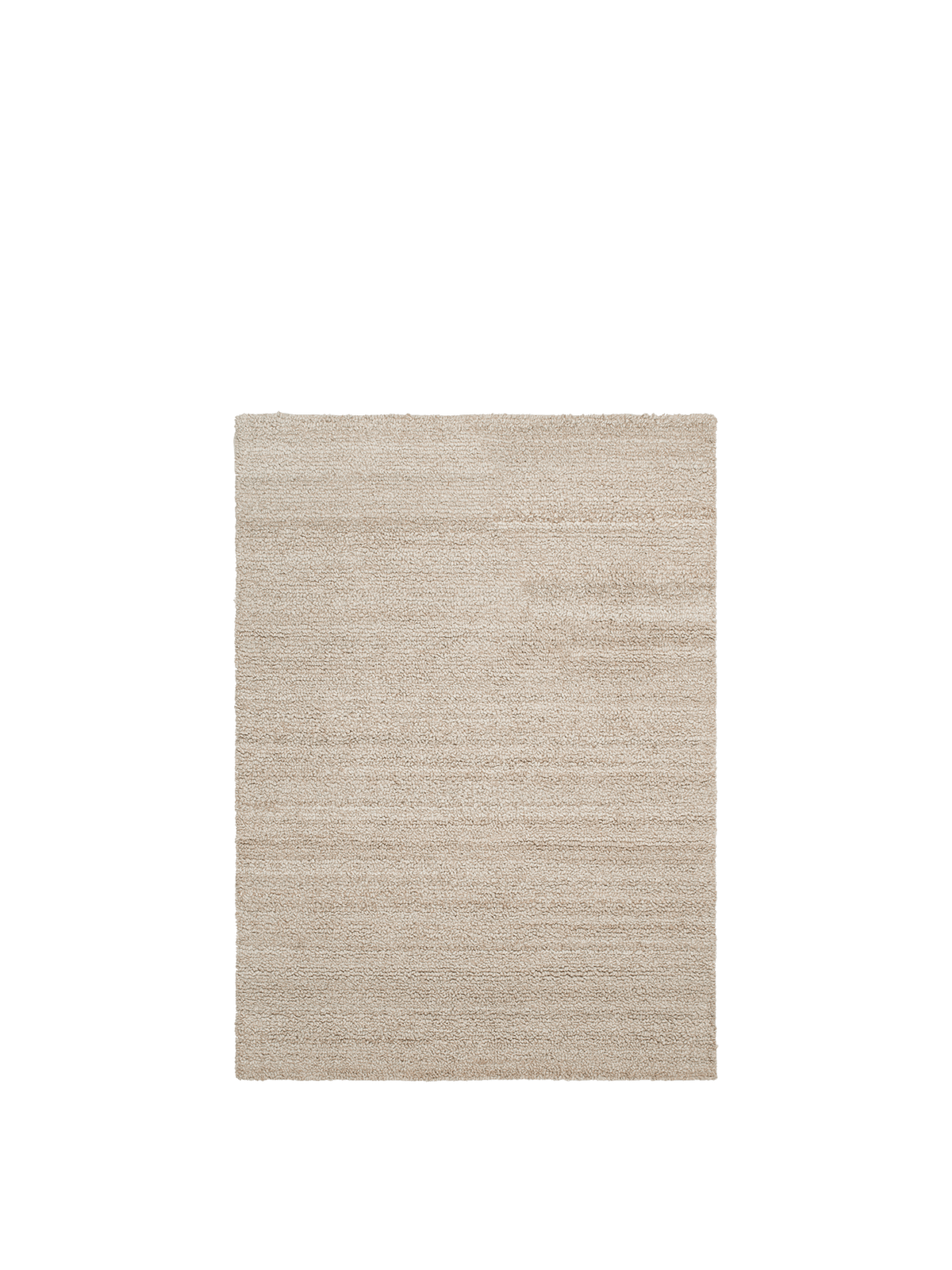 Shade Loop Natural Fibre Rug, full rug laid flat