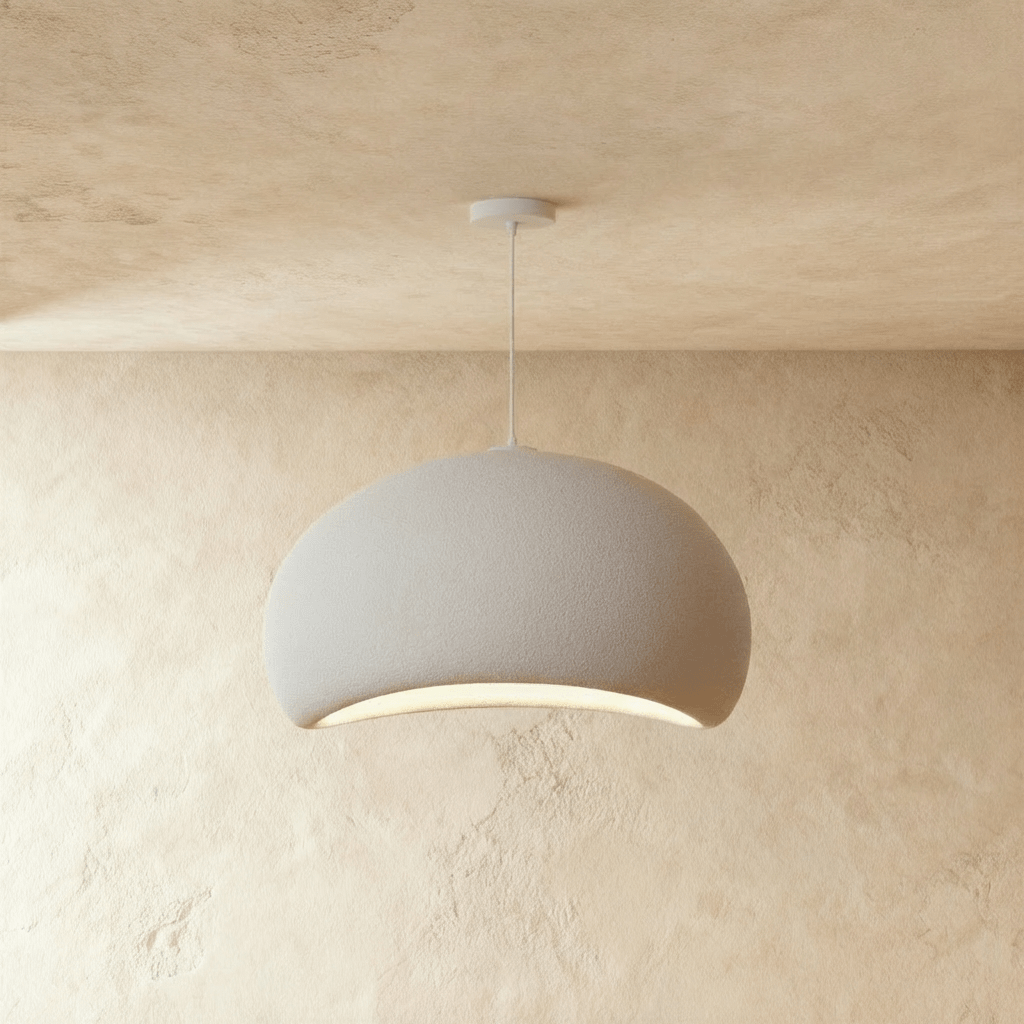 Shibui Metal Pendant Light, second shade and diffuser detail