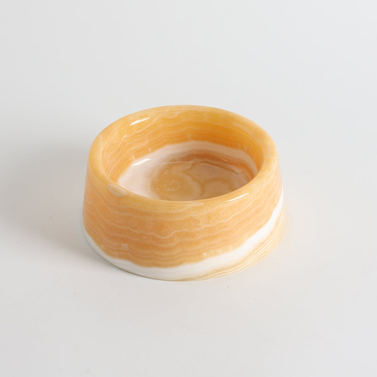 Sierra Marble Pet Bowl, third in use at floor level