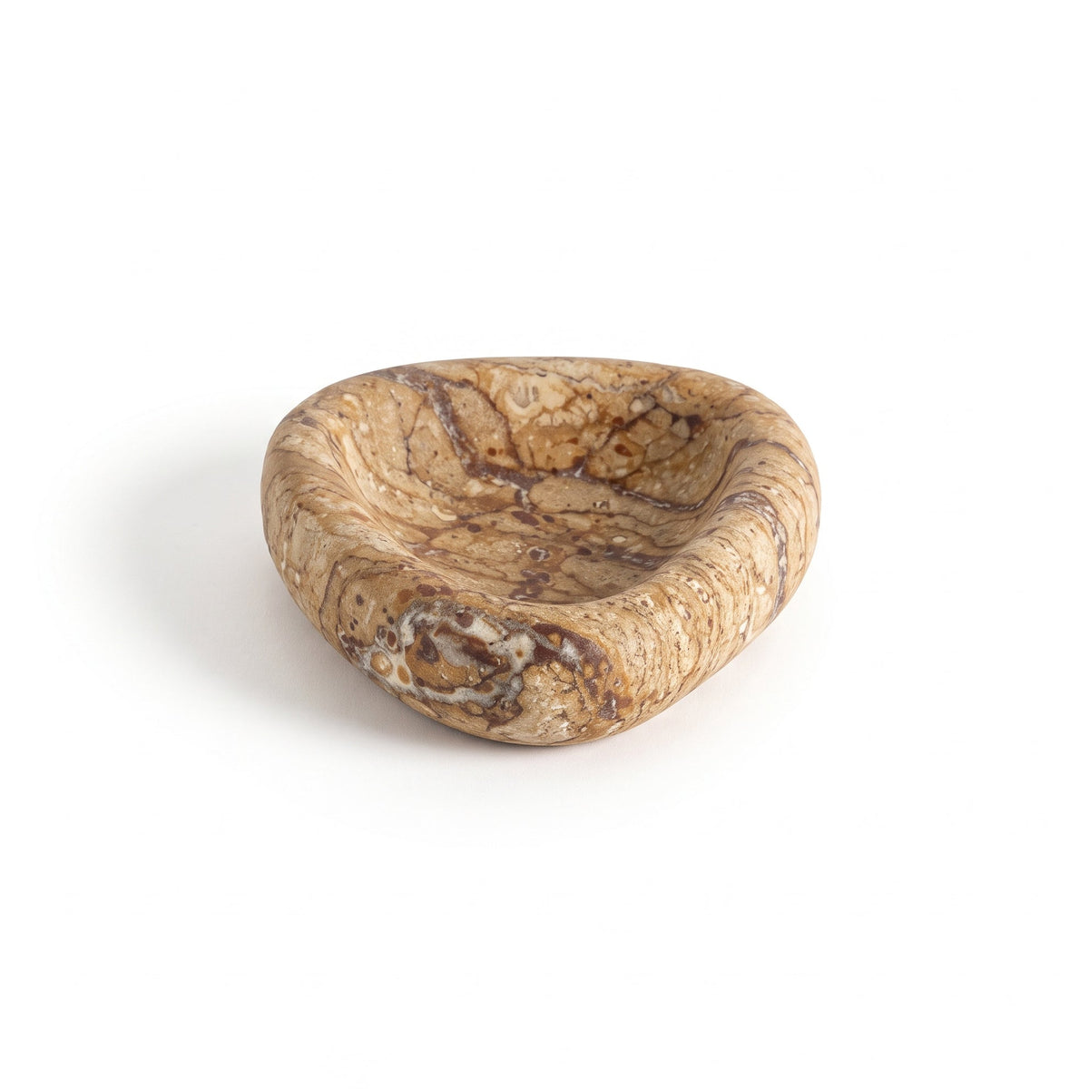 Sierra Stone Trinket Dish, front view