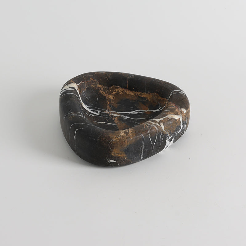 Sierra Stone Trinket Dish, third front view
