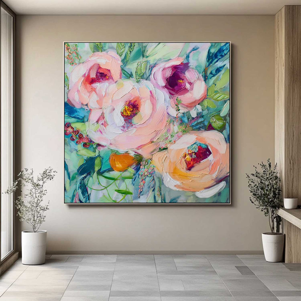 Flower Canvas Art #FL263