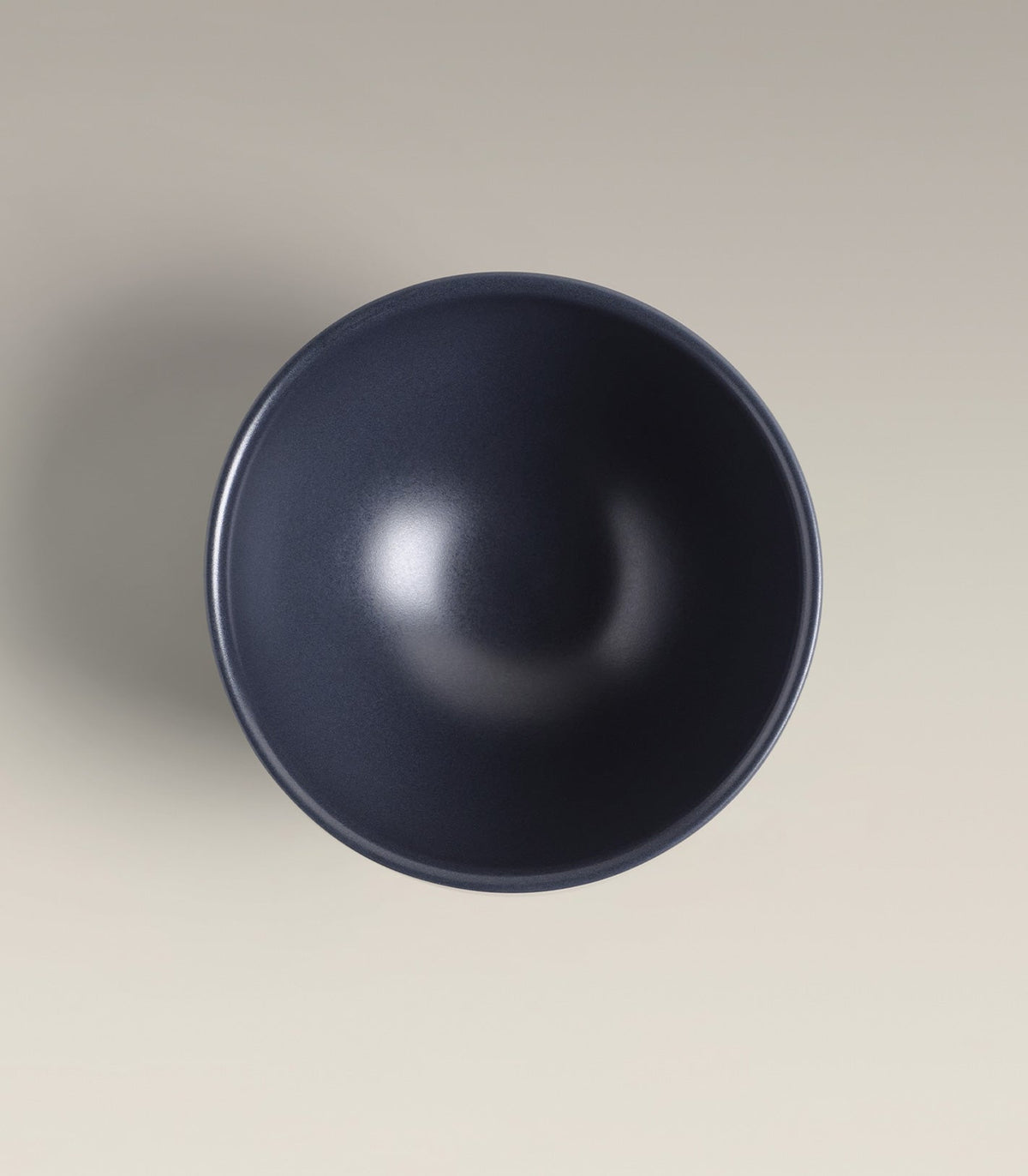 Stoneware Mini Bowl Set, Midnight, seen from above