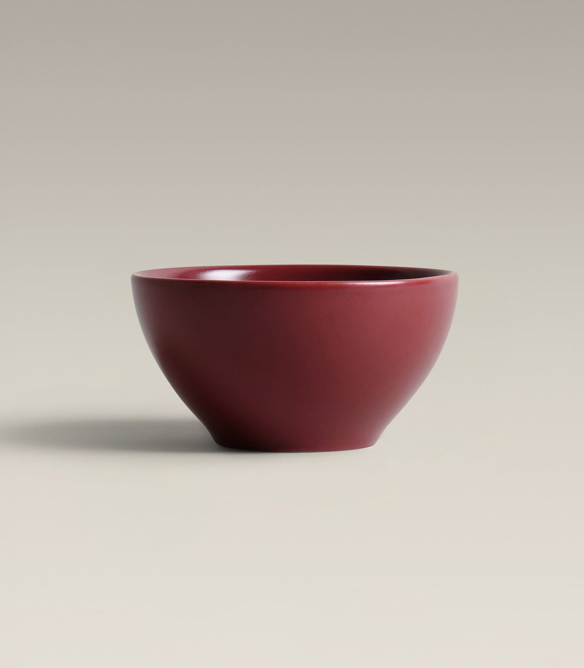 Stoneware Mini Bowl Set, Plum, a single piece shown on its own