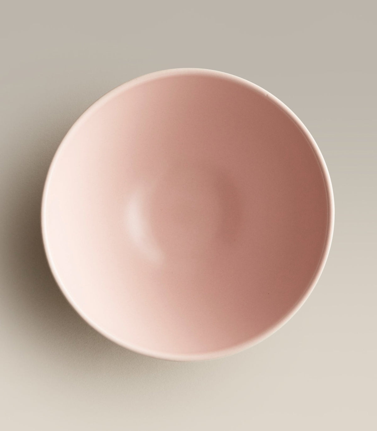 Stoneware Small Bowl Set, Daybreak, seen from above
