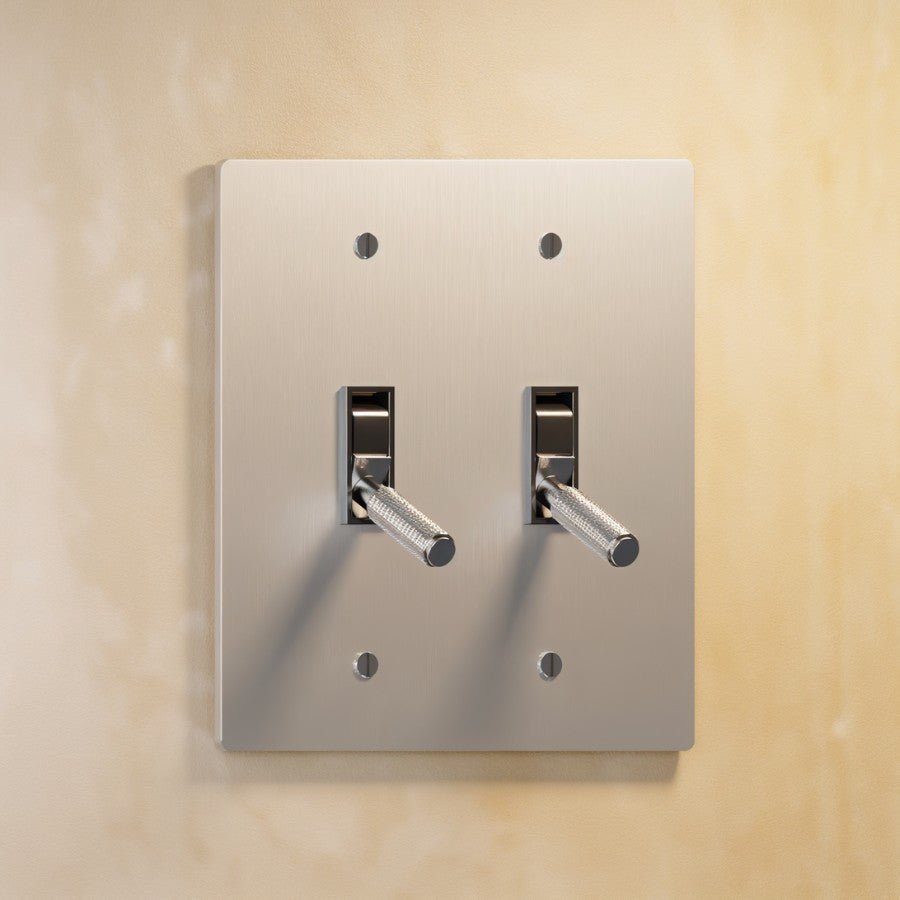The Architectural Brass 4-Way Toggle Switch (1 to 5 Gang), full range of finishes