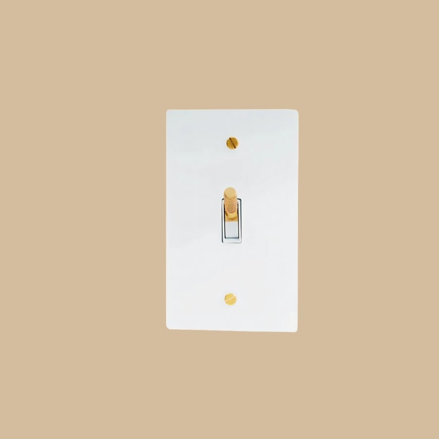 The Architectural Brass 4-Way Toggle Switch (1 to 5 Gang)