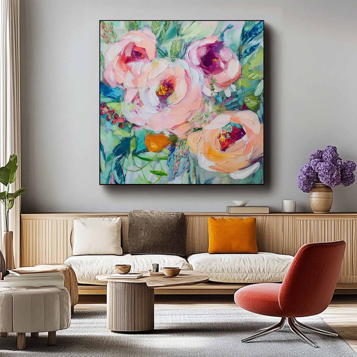 Flower Canvas Art #FL263
