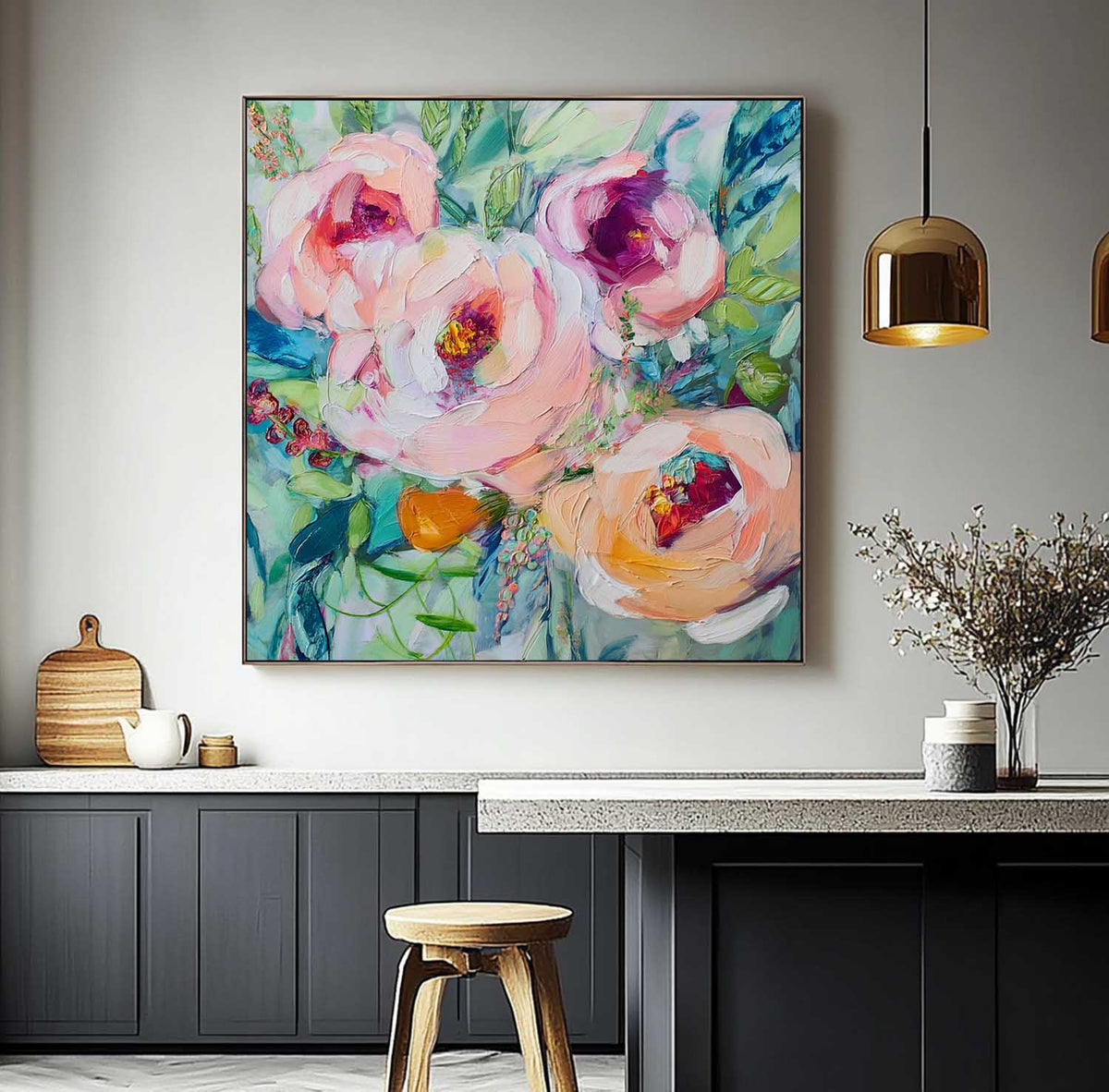 Flower Canvas Art #FL263