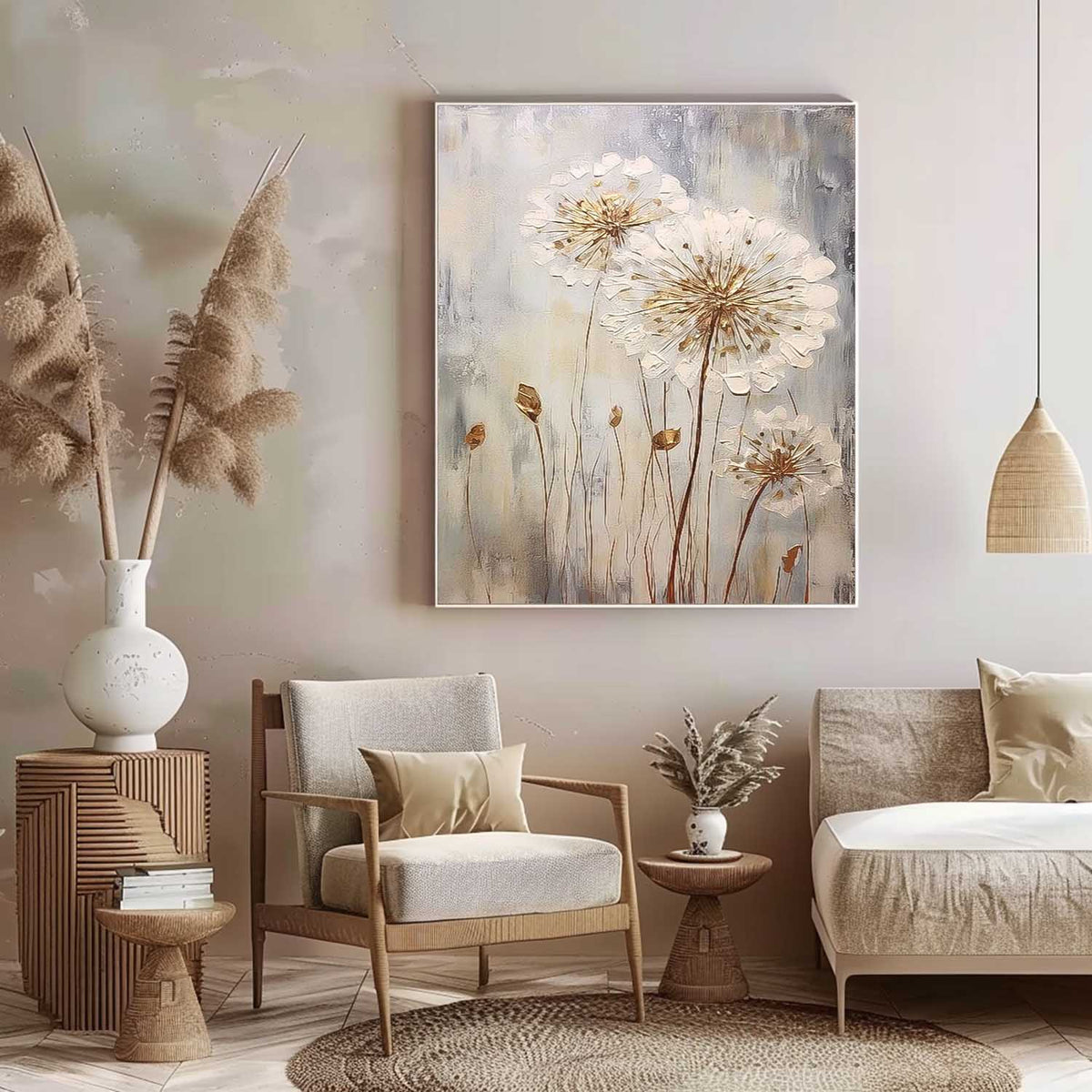 Flower Canvas Art #FL096