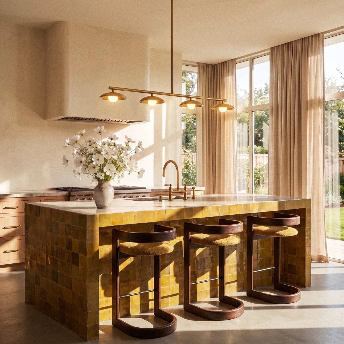 Velix Metal Pendant Light, top of the shade in detail