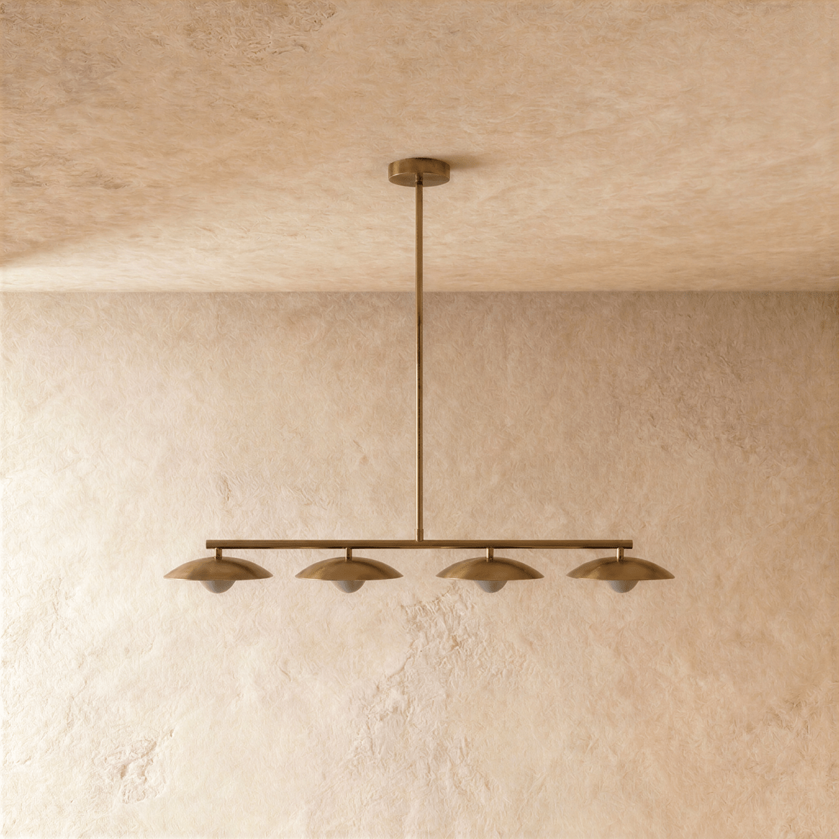 Velix Metal Pendant Light, shade and diffuser detail