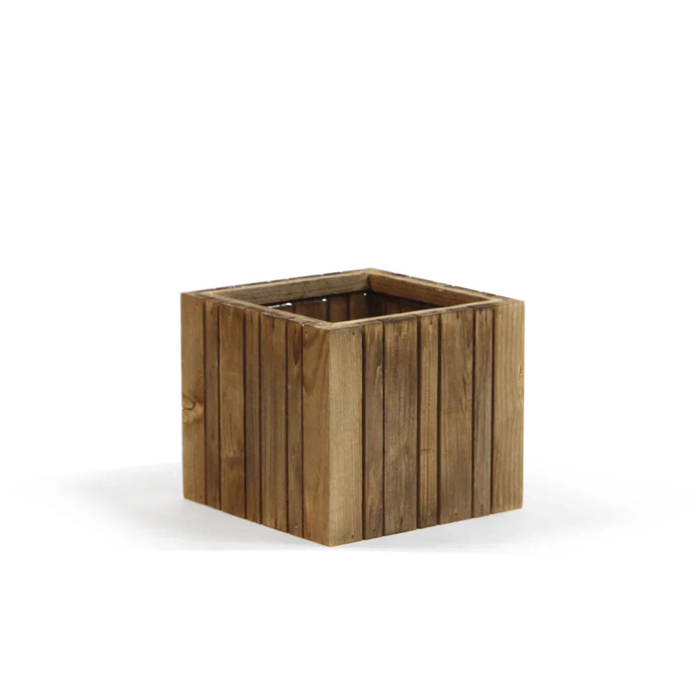 Vertical Slat Wood Box Case Pack, full piece on a surface (2)