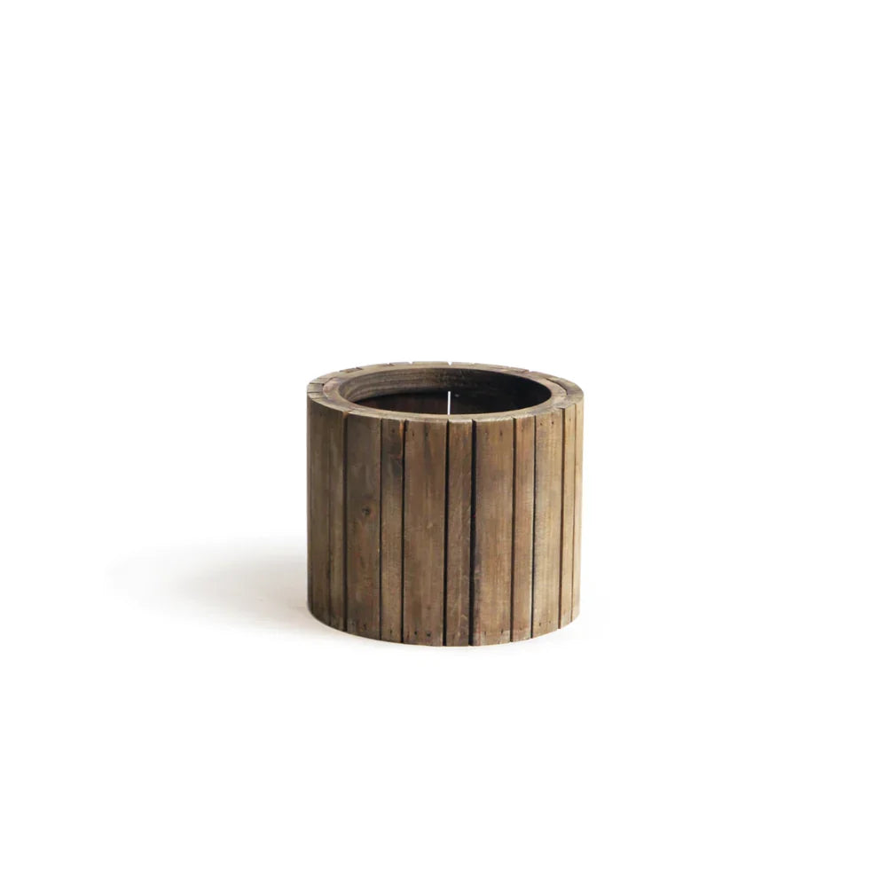 Vertical Slat Wood Box Case Pack, scale beside other pieces