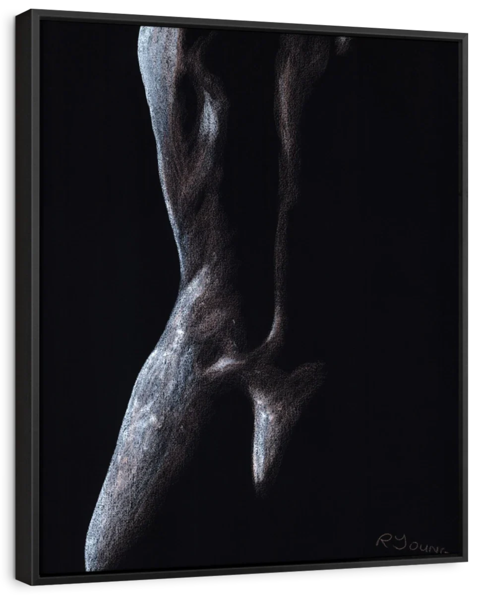 Withheld Wall Art, floating frame view
