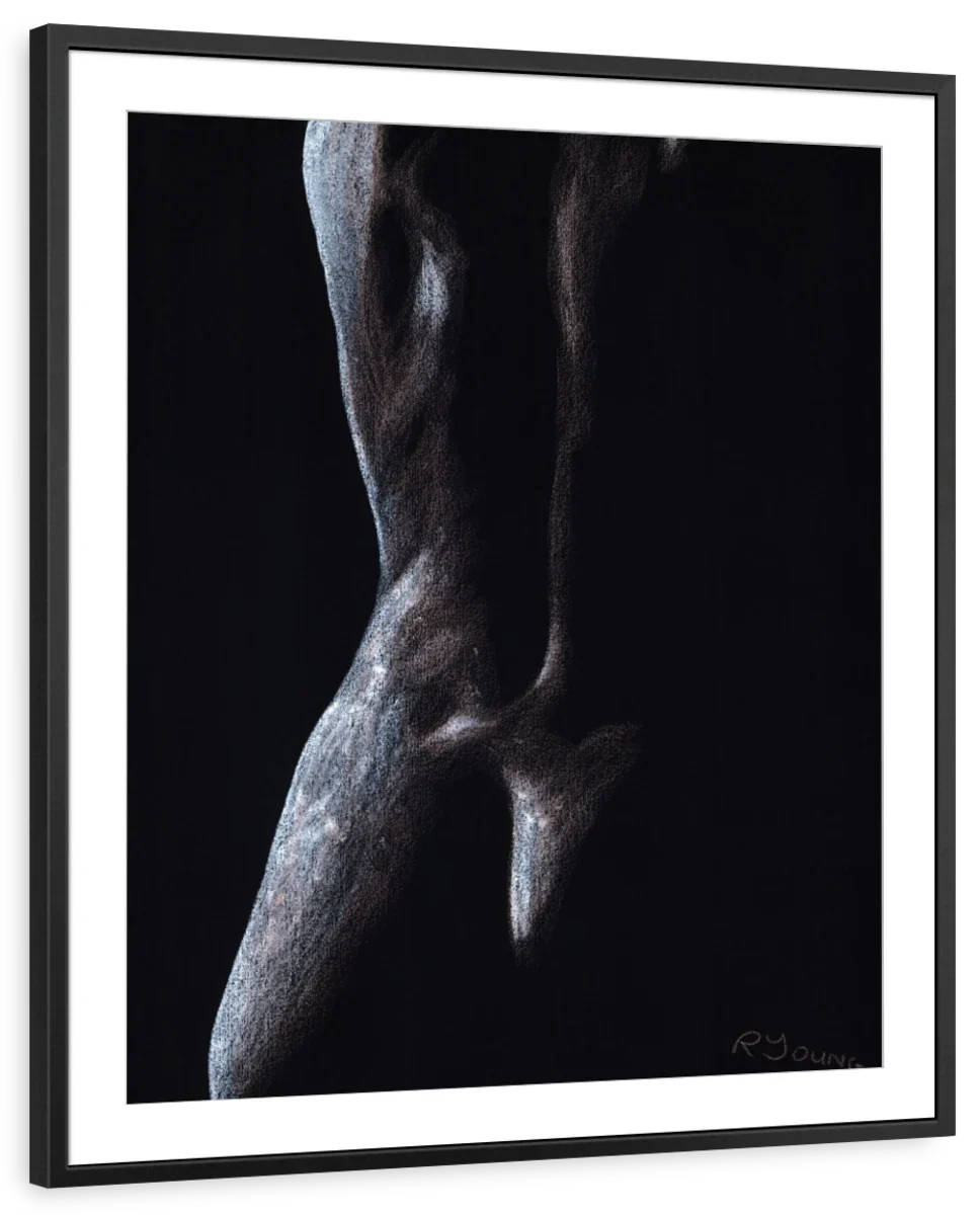 Withheld Wall Art, framed view